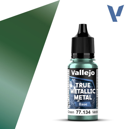 Vallejo True Metallic Metal - Dusken Green (Base)
