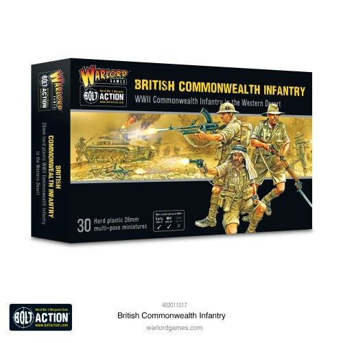 Bolt Action -  British Commonwealth Infantry