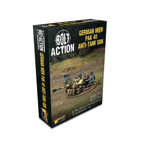 Bolt Action - German Pak 40 Anti-Tank Gun