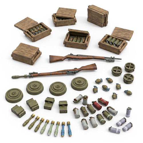GSW Resin Bits - WWII American Grenades (x50)