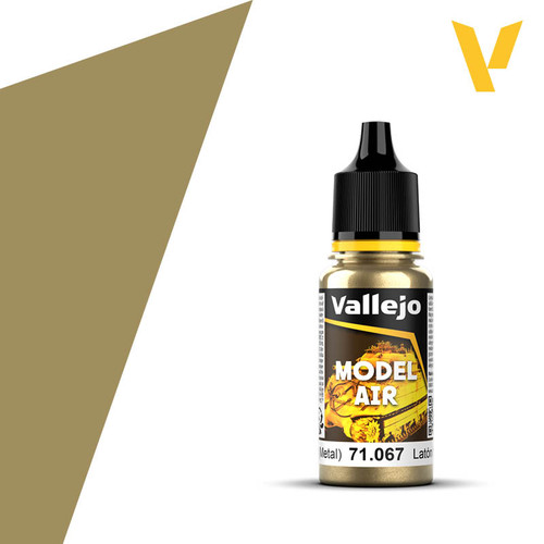 Vallejo  - Model Air - Metallic - Bright Brass 18ml