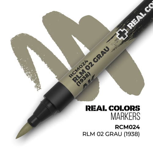 AK Interactive - Real Color Marker - RLM 02 Grau (1938)