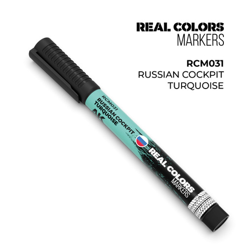AK Interactive - Real Color Marker - Russian Cockpit Turquoise