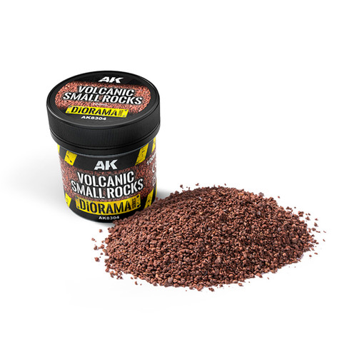 AK Interactive - Diorama - Volcanic Small Rocks 100ml