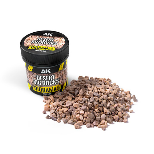 AK Interactive - Diorama - Desert Big Rocks 100ml