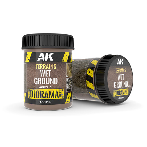 AK Interactive - Diorama - Wet Ground 250ml
