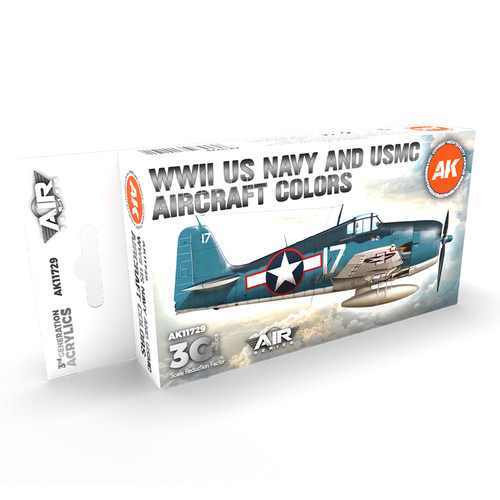 AK Interactive 3Gen - WWII US Navy & USMC Aircraft Colors