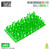 GSW - GREEN Resin Crystals (Small) x80