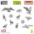 GSW Resin Bits - Ravens (x12)