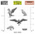 GSW Resin Bits - Ravens (x12)