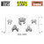 GSW Resin Bits - Crabs (x16)