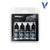Vallejo True Metallic Metal - Obsidian Black Paint Set