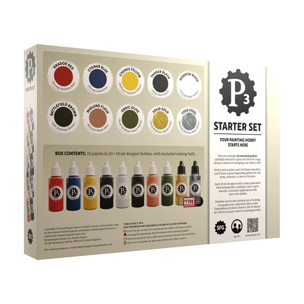 P3 Paints - Starter Set