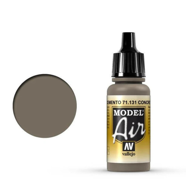 Vallejo Model Air 71.131 Concrete 17ml paint