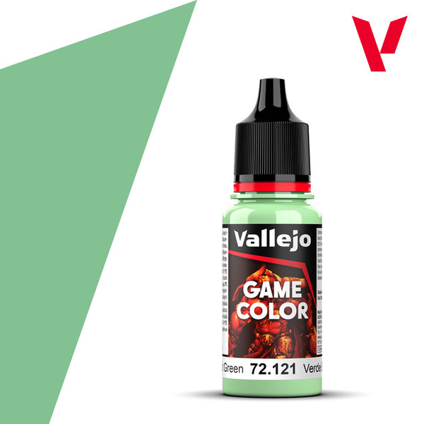 Vallejo Game Colour  - 72.121 Ghost Green - 18ml