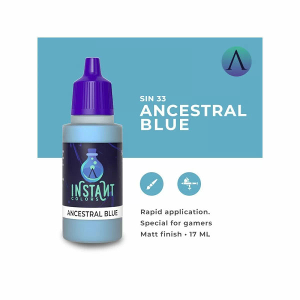 Scale 75 -  Instant Color -  Ancestral Blue 17ml