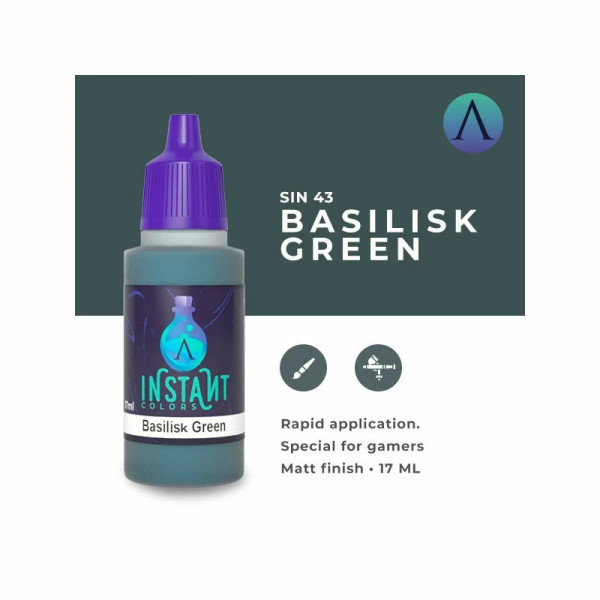 Scale 75 -  Instant Color -  Basilisk Green 17ml