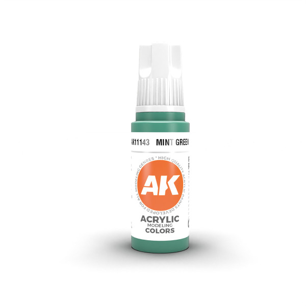 AK Interactive - Mint Green 17ml - 3Gen - AK11143
