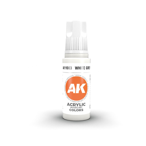 AK Interactive - White Grey 17ml - 3Gen - AK11003