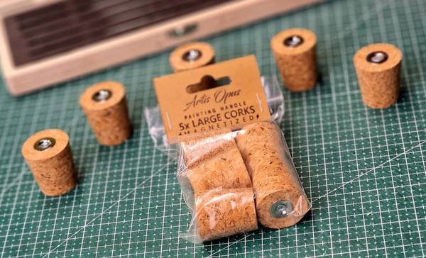 Artis Opus Painting Handle Accessories - 5x Magnetic Corks Goose (Large)