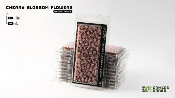 Gamers Grass - Tufts - Cherry Blossom Flowers 6mm