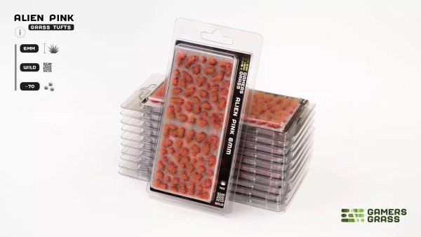 Gamers Grass - Tufts - Alien Pink 6mm