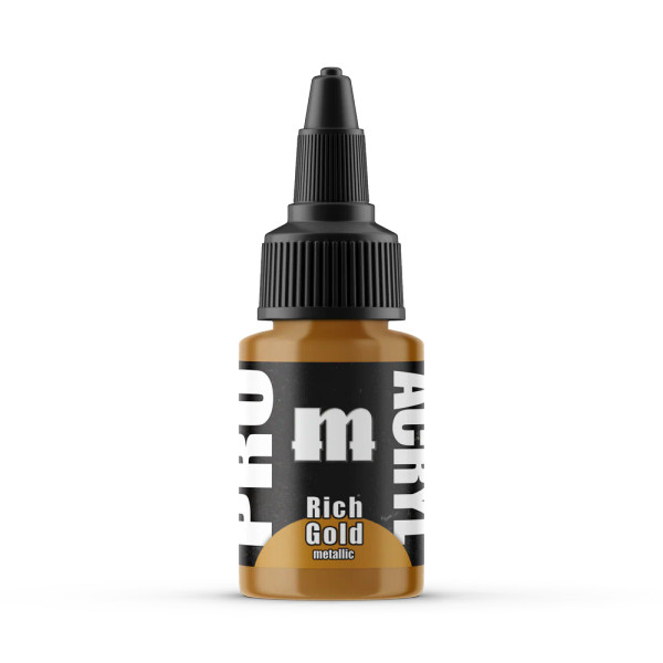 Monument Pro Acryl - Metallic - Rich Gold - 22ml