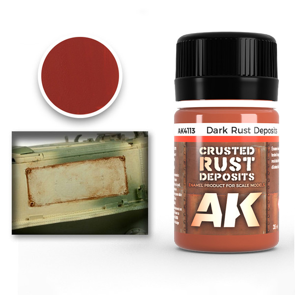 AK Interactive - Weathering - Dark Rust Deposit 35ml