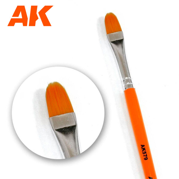 AK Interactive - Weathering Brush Rounded