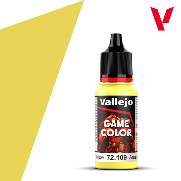 Vallejo Game Colour - Toxic Yellow - 18ml