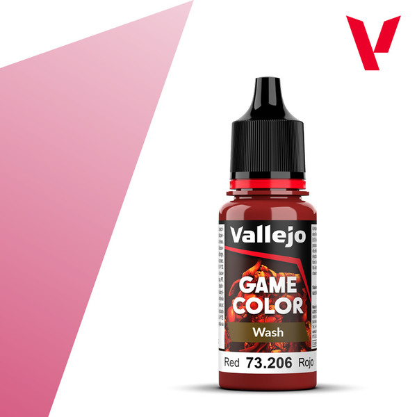 Vallejo Game Colour - Wash - Red - 18ml