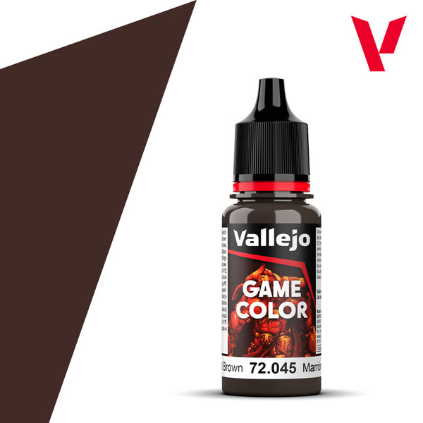 Vallejo Game Colour  - Charred Brown - 18ml