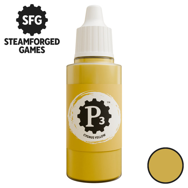 P3 Paints - Cygnus Yellow - 18ml