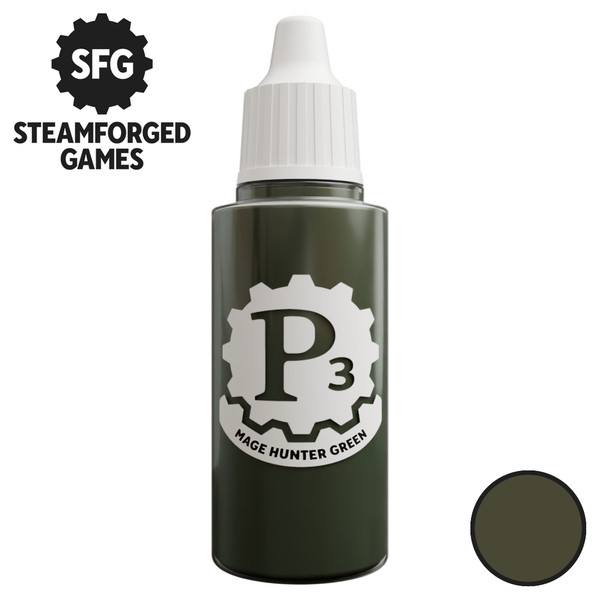 P3 Paints - Mage Hunter Green - 18ml
