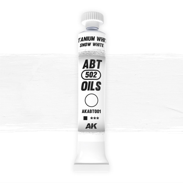 Abteilung 502 - Oils - Titanium White / Snow White 20ml