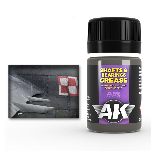 AK Interactive - Weathering - Wash for Shafts and Bearings 35ml