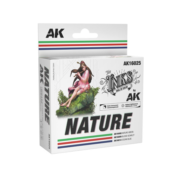 AK Interactive - The Inks - Nature set