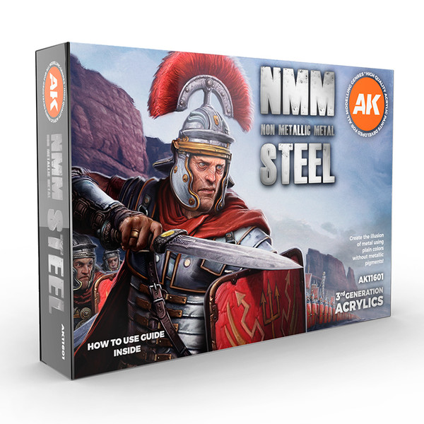 AK Interactive - NMM Steel Set