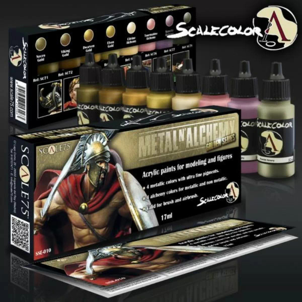 Scale 75 -  Metal n' Alchemy - Gold set Scale 75 -  Metal n' Alchemy - Gold set
