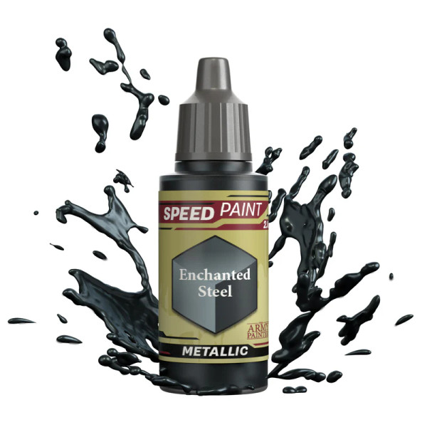 Army Painter - Speedpaint 2.0 - Metallic: Enchanted Steel - 18ml