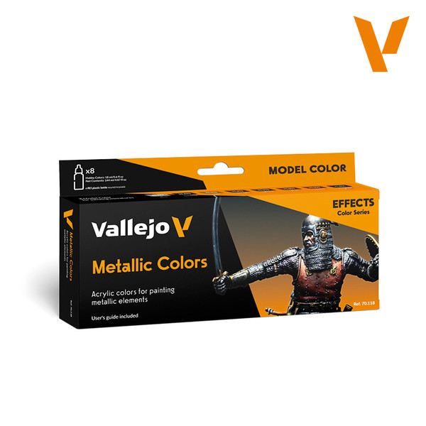 Vallejo Game Colour - Metallic Colors set