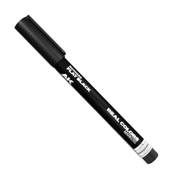 AK Interactive - Real Color Marker - Flat Black