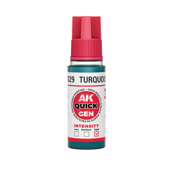 AK Interactive - Quick Gen - Turquoise 18ml