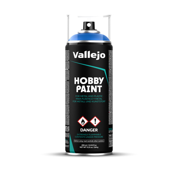 Vallejo Aerosol Spray Primer - Magic Blue 400ml *PICK UP ONLY*