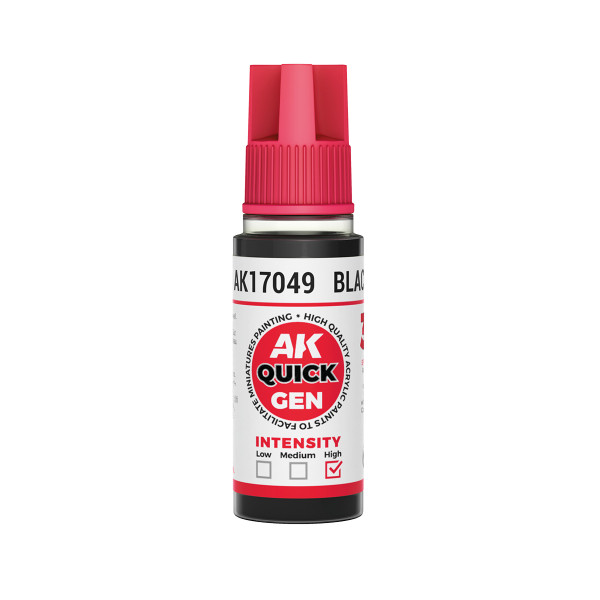 AK Interactive - Quick Gen - Black 18ml