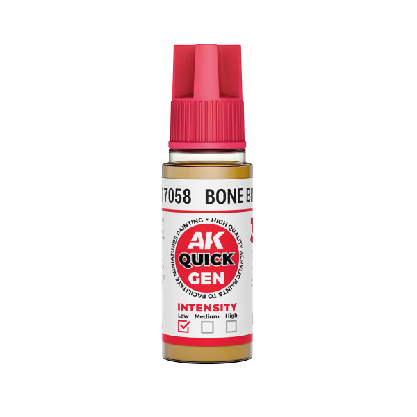 AK Interactive - Quick Gen - Bone Brown 18ml