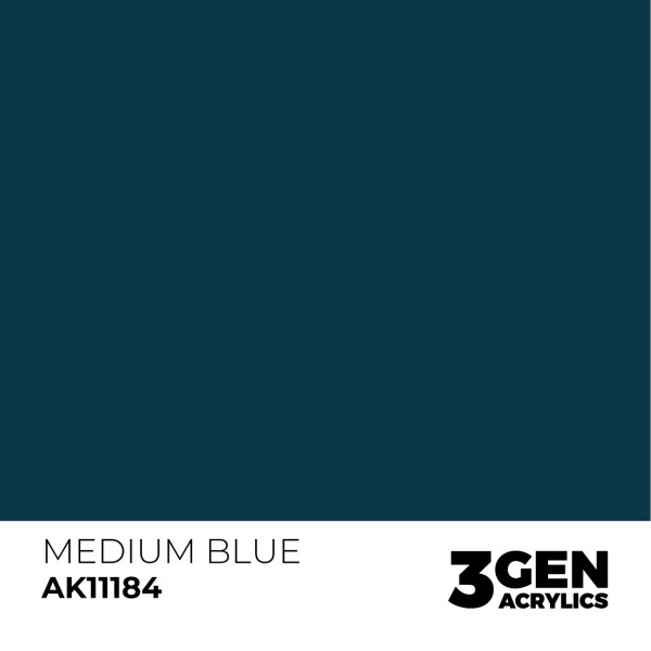 AK Interactive 3Gen  - Medium Blue 17ml