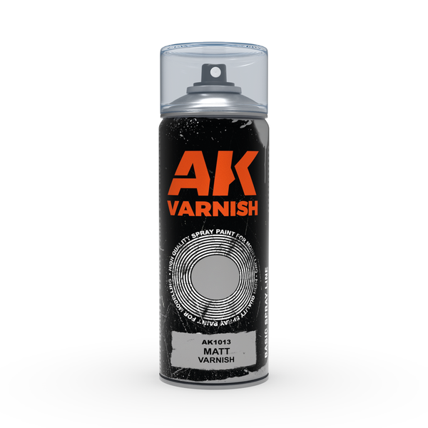 AK Interactive - Aerosol Spray - Matt Varnish 400ml *PICK UP ONLY*