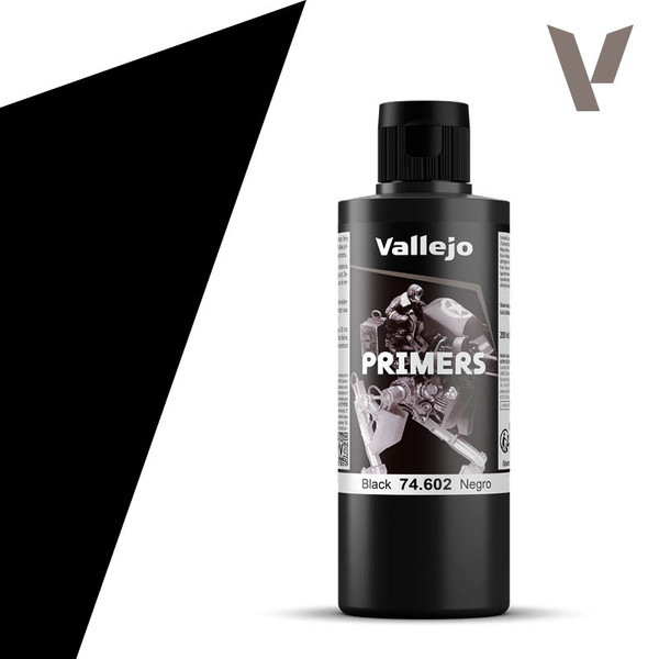 Vallejo  - Primers - Black 200ml