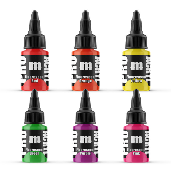 Monument Pro Acryl - Fluorescent Set